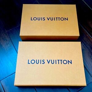 Louis Vuitton magnetic box (2 count) 12x8x2.5 inches
